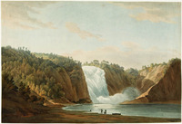 Original title:  Falls of Montmorency. 