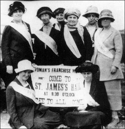 Original title:  Newfoundland and Labrador Suffragists, ca. 1920s