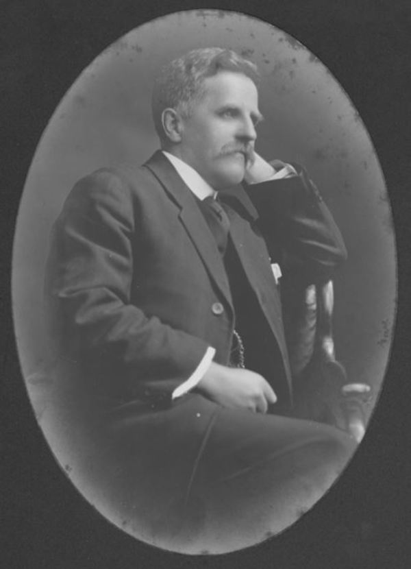 Original title:  Dr. Stephen Rice Jenkins (1858-1929), ca. 1900. Image courtesy of Public Archives and Records Office of Prince Edward Island, Acc3466/HF81.140.13.4.