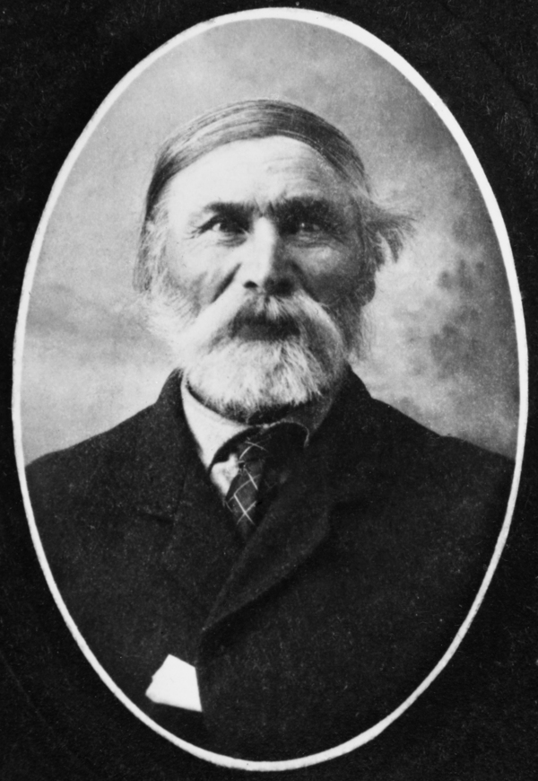 Titre original :  James Isbister, pioneer of Prince Albert area, Saskatchewan. Image courtesy of Glenbow Museum, Calgary, Alberta.