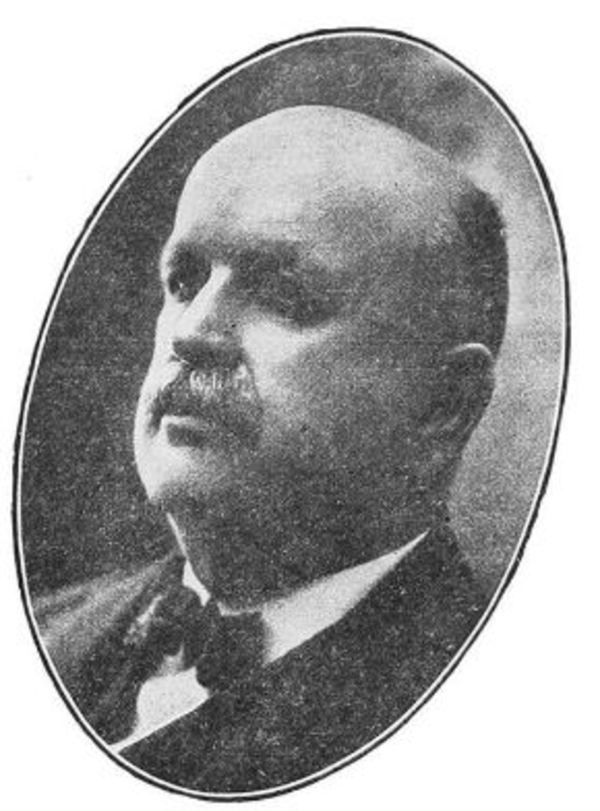 Titre original :  George McAvity. From: https://archive.macleans.ca/article/1929/3/1/brass-brains-and-backbone#!&pid=18 - 1 March 1929, MacLean's. 