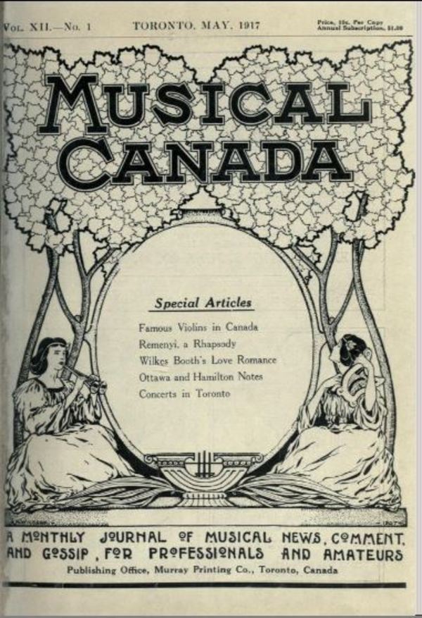 Titre original :  Musical Canada, edited by E.R. Parkhurst. 
Source: https://archive.org/details/musicalcanada12parkuoft/page/n1/mode/2up.