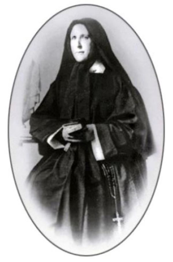 Original title:  Honoria Conway, known as Mother Mary Vincent. (Archives of Les Religieuses de Notre-Dame-du-Sacré-Coeur).