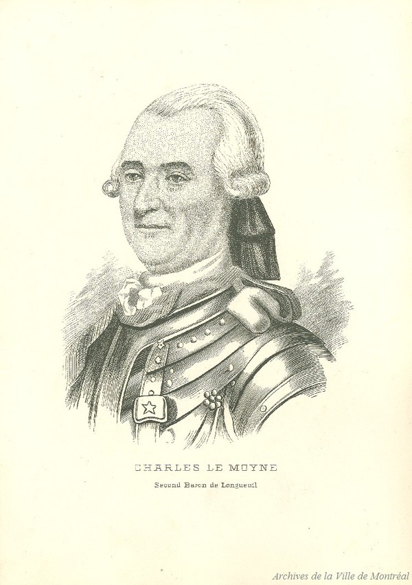 Titre original :  Charles Le Moyne de Longueuil, baron de Longueuil . - [18-] - Archives de Montréal