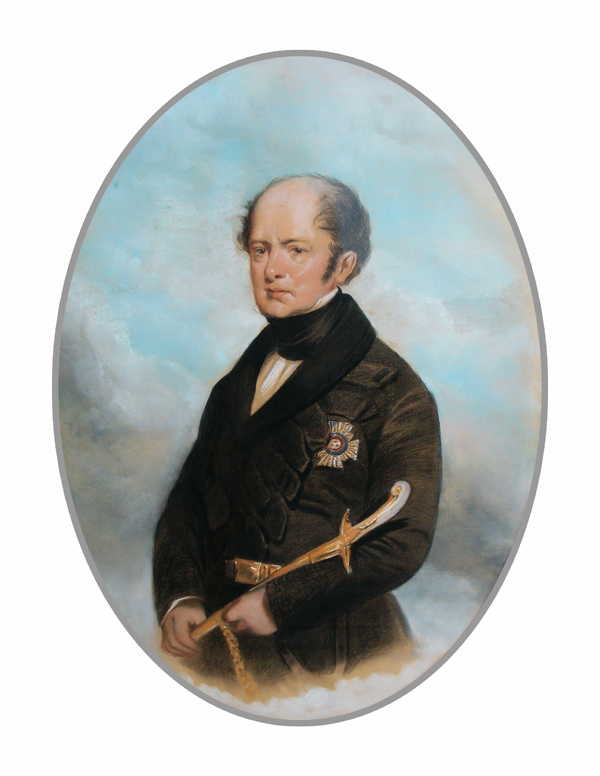 Titre original :  Randolph Isham Routh (colour portrait). Image provided by family members/descendants of the subject.


