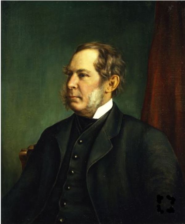 Titre original :  Portrait of David Breakenridge Read, Mayor of Toronto 1858. 

Oil painting by George Theodore Berthon.