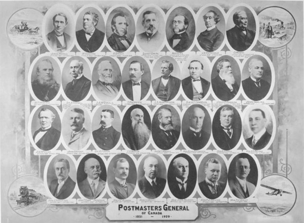 Titre original&nbsp;:  Postmasters General of Canada. 