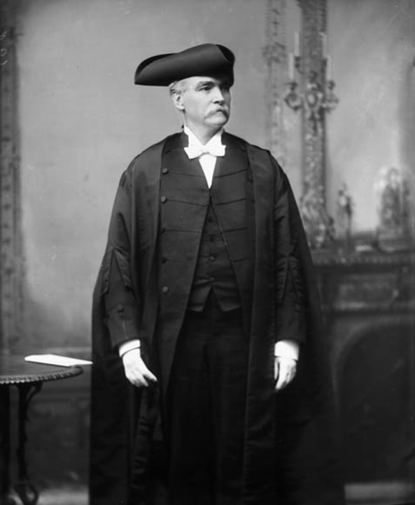 Titre original :  Edgar, James David Sir (Speaker of the House of Commons) Aug. 10, 184l - July 31, 1899. 