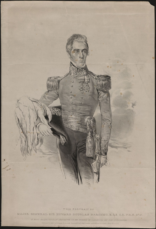 Titre original :  Major General Sir Howard Douglas Baronet, K.C.S. C.B. F.R.S. &c.&c. 