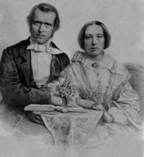 Titre original :  Rev. and Mrs. George Nicol Gordon, c. 1856