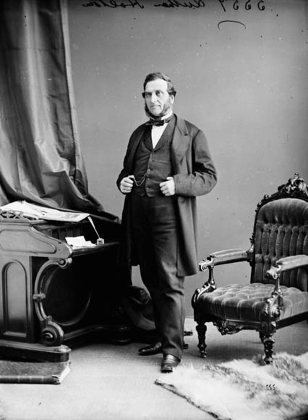 Titre original :  Hon. Luther Hamilton Holton, M.P. (Châteauguay, P.Q.) b. 1817 - d. Mar. 14, 1880. 