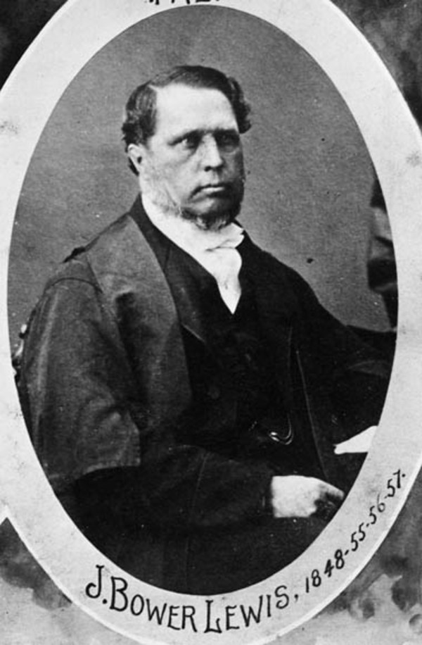 Titre original :  J. Bower Lewis, Mayor of Ottawa, 1848-1855-1856-1857. 