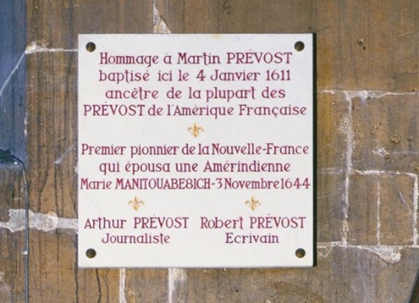 Titre original :  Plaque Prévost, Montreuil-sous-Bois