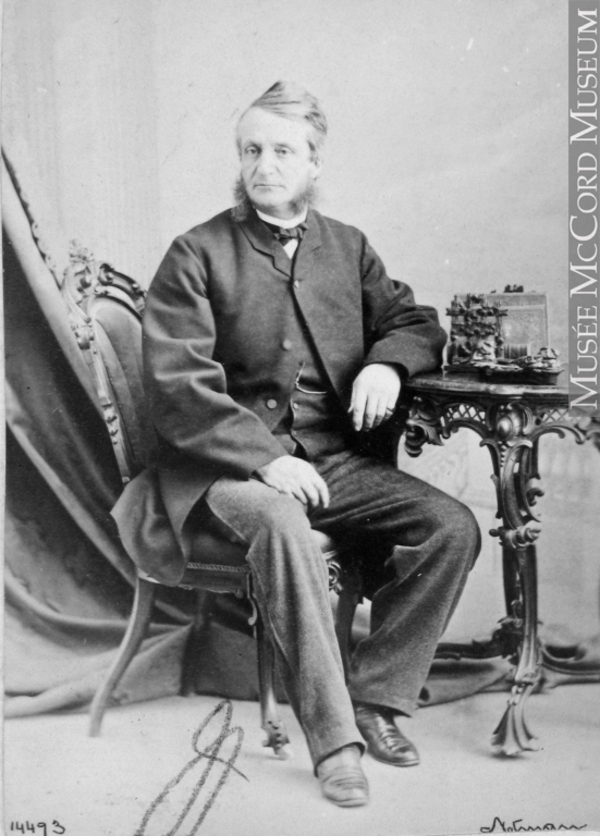 Titre original :  Photograph H. C. R. Becher, Montreal, QC, 1865 William Notman (1826-1891) 1865, 19th century Silver salts on paper mounted on paper - Albumen process 8.5 x 5.6 cm Purchase from Associated Screen News Ltd. I-14493.1 © McCord Museum Keywords:  male (26812) , Photograph (77678) , portrait (53878)