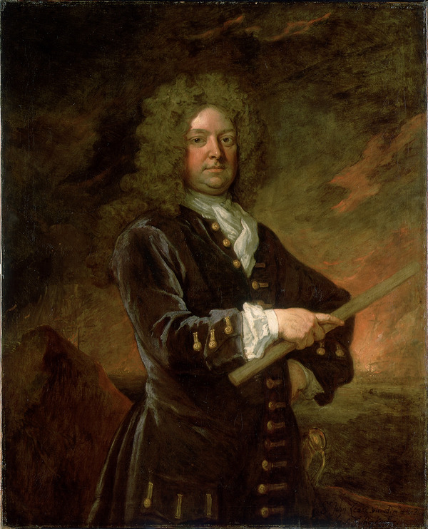 Titre original :    Description English: Sir John Leake (4 July 1656 – 21 August 1720) Date Late 17th century - Early 18th century Source http://collections.rmg.co.uk/collections/objects/14308.html Author Sir Godfrey Kneller (1646–1723)   Alternative names Gottfried Kneller, Birth name: Gottfried Kniller Description German painter, draughtsman, engraver and miniaturist Date of birth/death 8 August 1646 7 November 1723 Location of birth/death Lübeck London Work period between circa 1660 and circa 1723 Work location Leiden (circa 1660–1665), Rome, Venice (1672–1675), Nuremberg, Hamburg (1674–1676), London (1676–1723), France (1684–1685) Authority control VIAF: 74127041 LCCN: n82103048 GND: 119080958 BnF: cb14980197d ULAN: 500015875 ISNI: 0000 0000 8154 5352 WorldCat WP-Person

This is a faithful photographic reproduction of an original two-dimensional work of art. The work of art itself is in the pub
