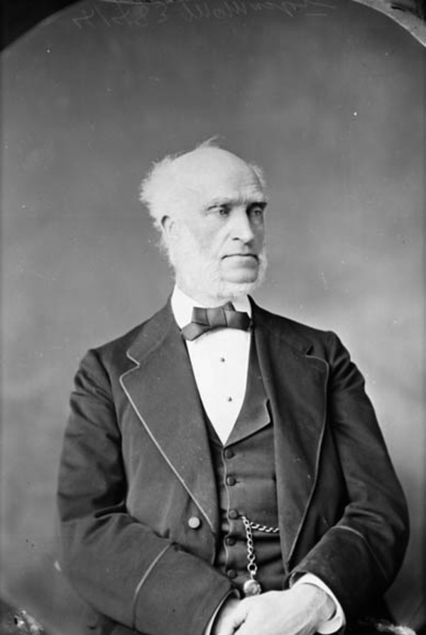 Titre original :  Hon. William McMaster, (Senator) b. Dec. 24, 1811 - d. Sept. 22, 1887. 