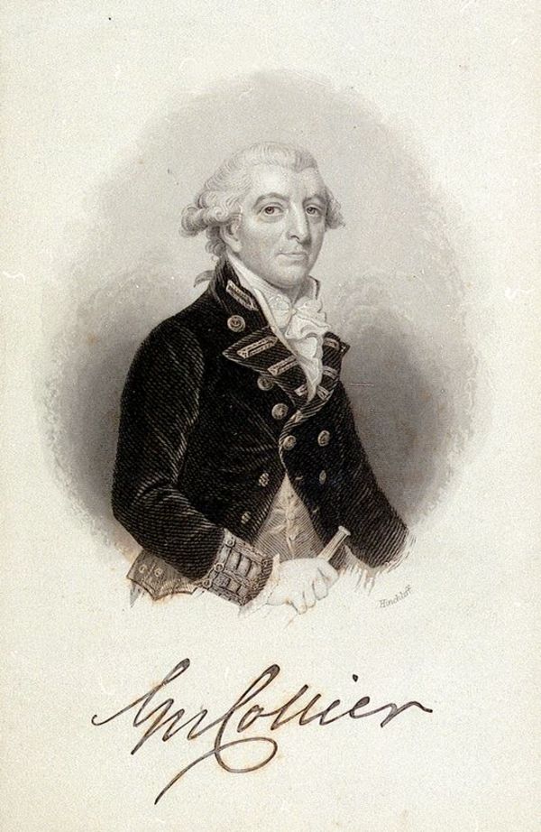 Titre original :    Description English: Vice Admiral Sir George Collier 1738-1795 Date 1795(1795) Source The National Maritime Museum Author John James Hinchliff Permission (Reusing this file) Public domainPublic domainfalsefalse This image (or other media file) is in the public domain because its copyright has expired. This applies to Australia, the European Union and those countries with a copyright term of life of the author plus 70 years. You must also include a United States public domain tag to indicate why this work is in the public domain in the United States. Note that a few countries have copyright terms longer than 70 years: Mexico has 100 years, Colombia has 80 years, and Guatemala and Samoa have 75 years, Russia has 74 years for some authors. This image may not be in the public domain in these countries, which moreover do not implement the rule of the shorter term. Côte d'Ivoire has a