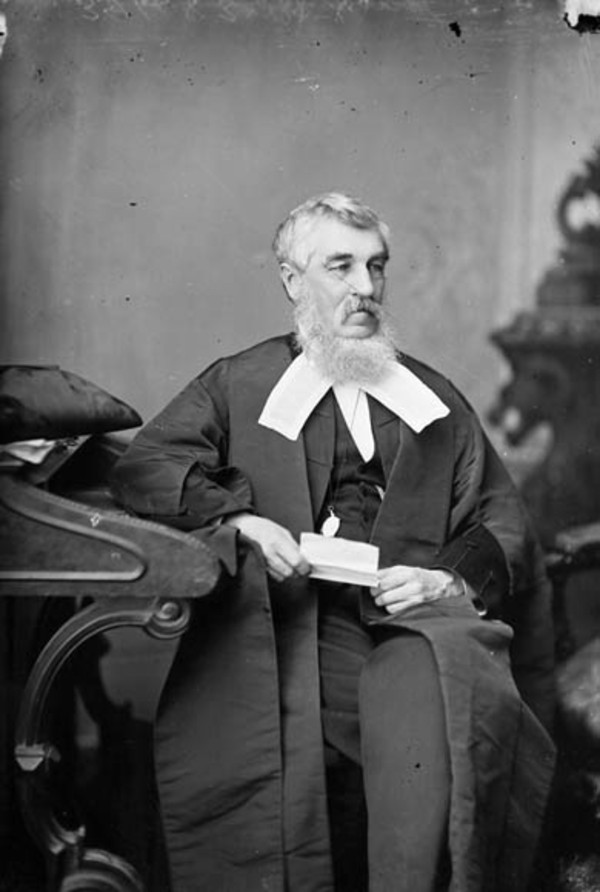 Titre original :  Hon. Robert Duncan Wilmot (Speaker of the Senate) b. Oct. 16, 1809 - d. Feb. 13, 1891. 