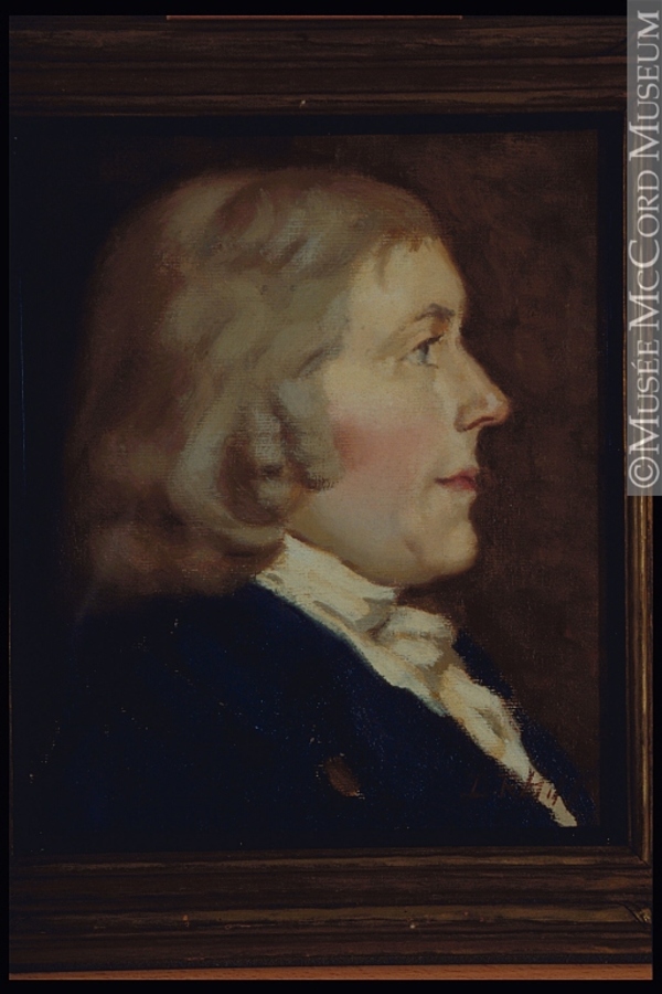 Titre original :  Painting Portrait of Isaac Todd, (about 1742-1819) Donald Hill About 1922, 20th century 30.2 x 25.5 cm Gift of Mr. David Ross McCord M1595 © McCord Museum Keywords:  male (26812) , Painting (2229) , painting (2226) , portrait (53878)