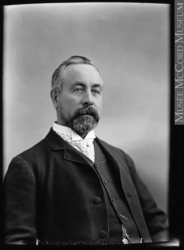 Original title:  Photograph Dr. Duncan McNab McEachran, Montreal, QC, 1895 Wm. Notman & Son 1895, 19th century Silver salts on glass - Gelatin dry plate process 17 x 12 cm Purchase from Associated Screen News Ltd. II-109119 © McCord Museum Keywords:  male (26812) , Photograph (77678) , portrait (53878)