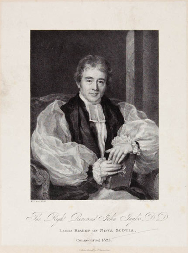 Titre original :  The Right Reverend John Inglis, Lord Bishop of Nova Scotia. 