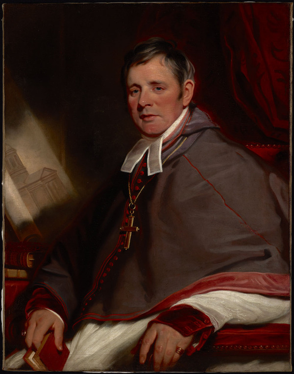 Titre original :  The Most Reverend Alexander MacDonell, 1823-24, by Martin Archer Shee.