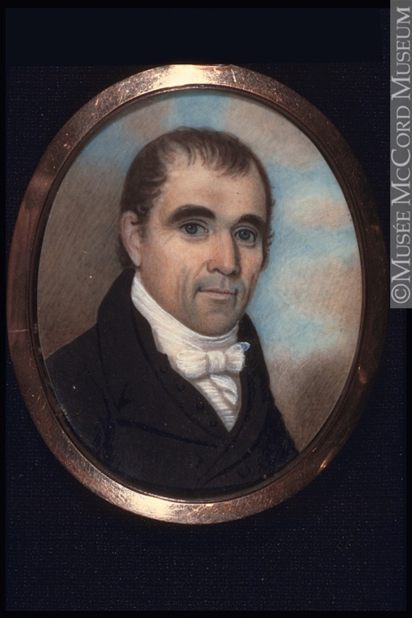 Titre original :  Painting, miniature Portrait of the Honorable Robert Thorpe (about 1764-1836) Anonyme - Anonymous 1800-1850, 19th century Watercolour, gouache and arabic gum on ivory 6 x 4.7 cm M22349 © McCord Museum Keywords:  male (26812) , Painting (2229) , painting (2226) , portrait (53878)