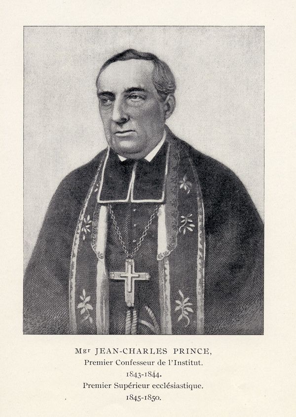 Titre original :  Mgr Jean-Charles Prince, premier confesseur de l'Institut 1843- 1844. Premier Supérieur ecclésiastique. 1845-1850 [image fixe]