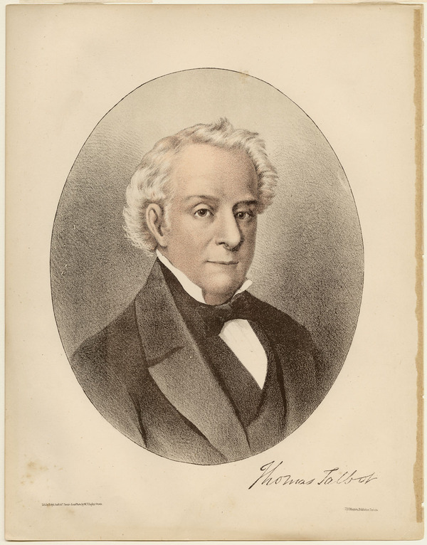 Titre original :  Portrait of Colonel Thomas Talbot. 