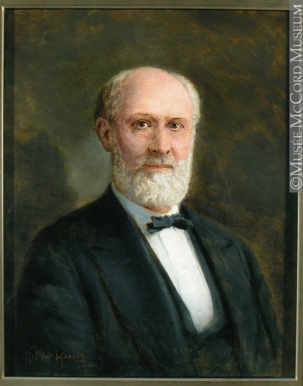 Titre original :  Painting Sir William Christopher MacDonald (1831-1917) Robert Harris About 1917, 20th century Oil on canvas 49.7 x 39.6 cm Gift of Mrs. Walter M. Stewart M970.65 © McCord Museum Keywords:  Painting (2229)