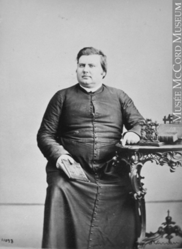 Titre original :  I-11098.1 | Reverend A. Labelle, Montreal, QC, 1864 | Photograph | William Notman (1826-1891)